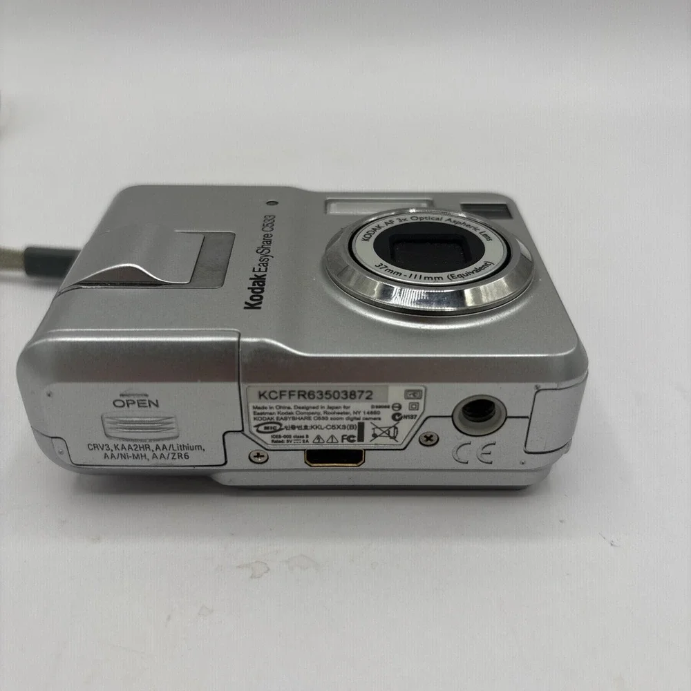 Kodak‎ EasyShare Lot of 2 C643 & C533 Digital Camera ~ FOR PARTS ONLY No Power